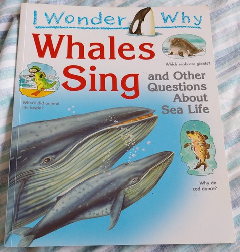 Wonder why whales sing - wonder,