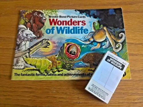 Brooke bond tea cards wonders - brooke, cards: